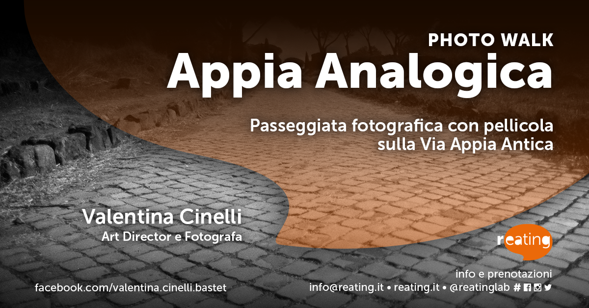 Appia Analogica | Passeggiata fotografica con pellicola sulla Via Appia Antica